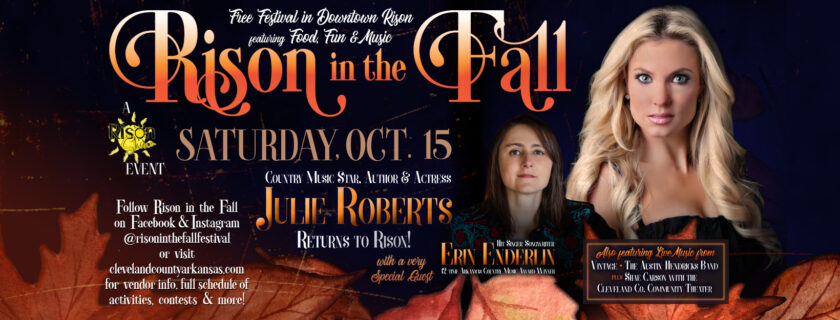 Country Star Julie Roberts Returns To ‘Rison In The Fall Festival’ With Special Guest